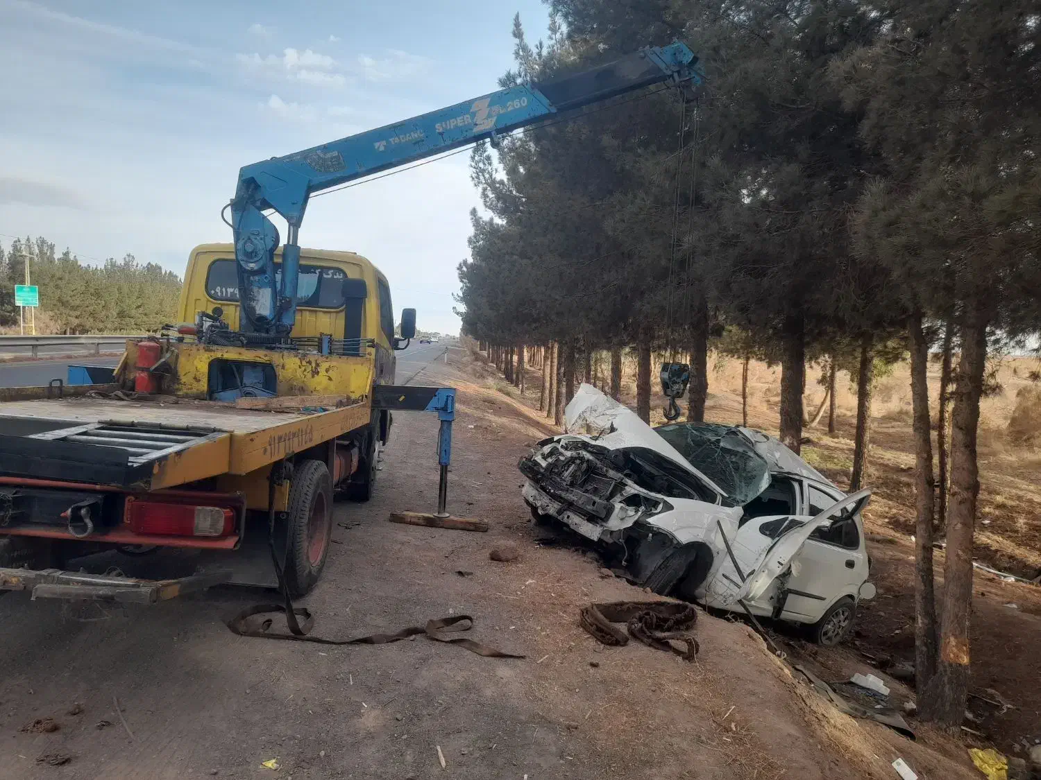 جرثقیل و یدک کش عزیزی|خدمات حمل و نقل|رفسنجان, |دیوار