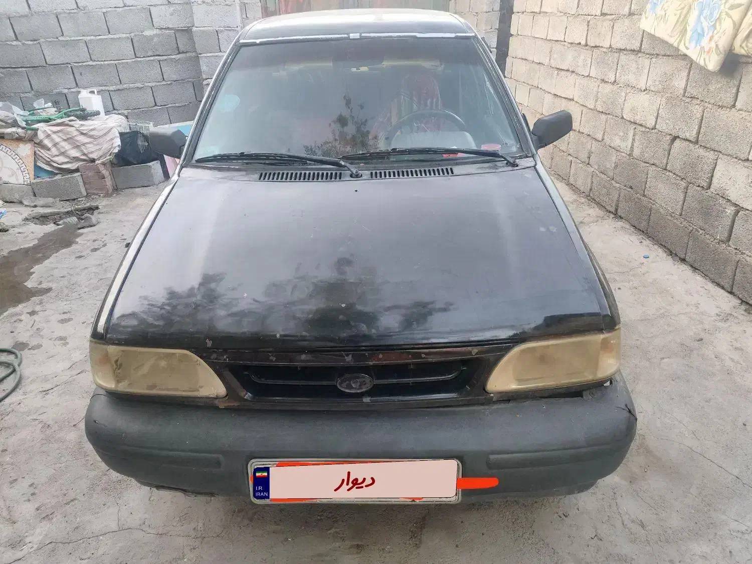 پراید مشکی ۸۳|خودرو سواری و وانت|جیرفت, |دیوار