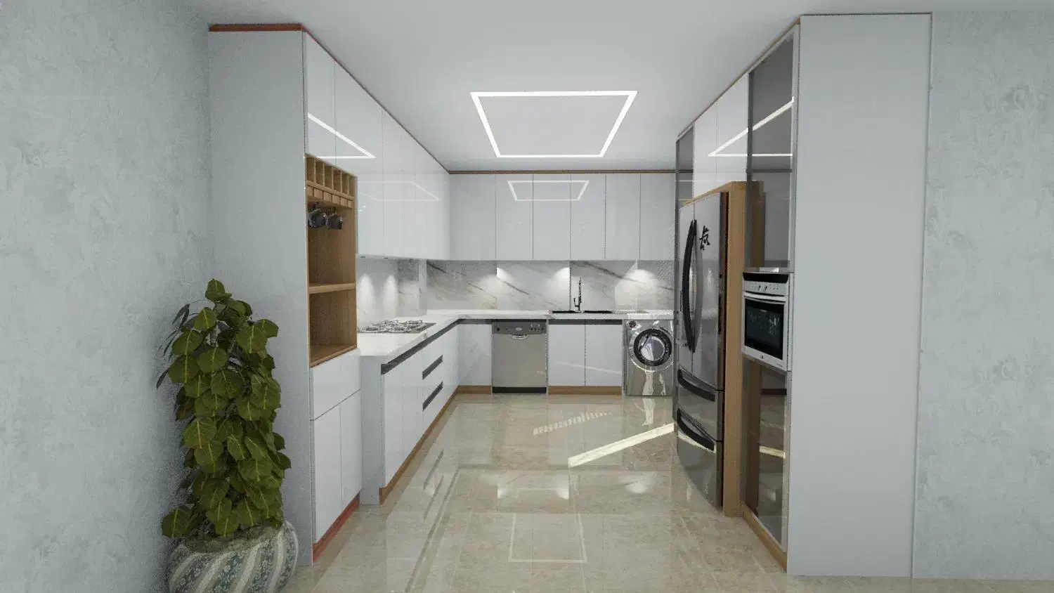 کابینت کد (700)براق ودستگیره مخفی ونچرال ودکوراتیو|مصالح و تجهیزات ساختمان|چهاردانگه (تهران), |دیوار