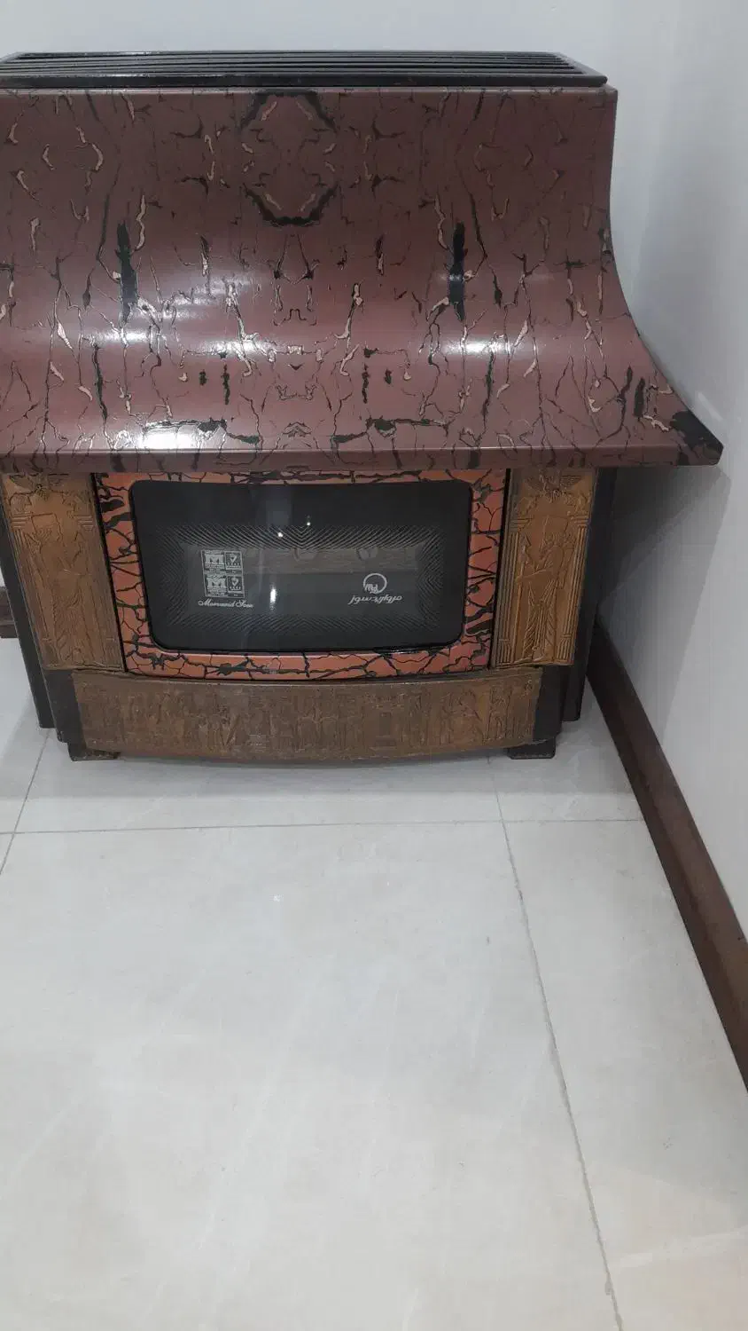 بخاری شومینه ای|بخاری، هیتر، شومینه|کرمانشاه, |دیوار