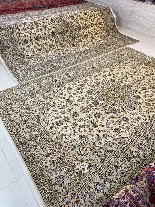 جفت نه متری کاشان کرم خاکی گوشتدار|فرش|همدان, |دیوار