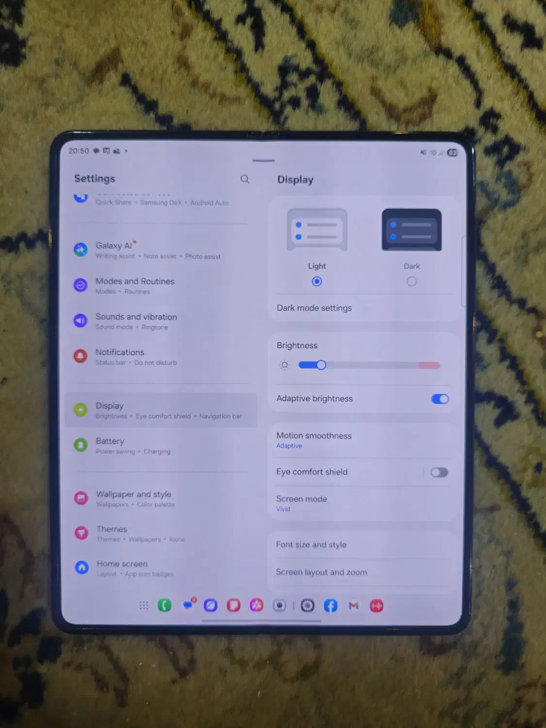 Galaxy Z fold 5 دوسیم با لوازم کامل و انتقال|موبایل|تهران, هروی|دیوار