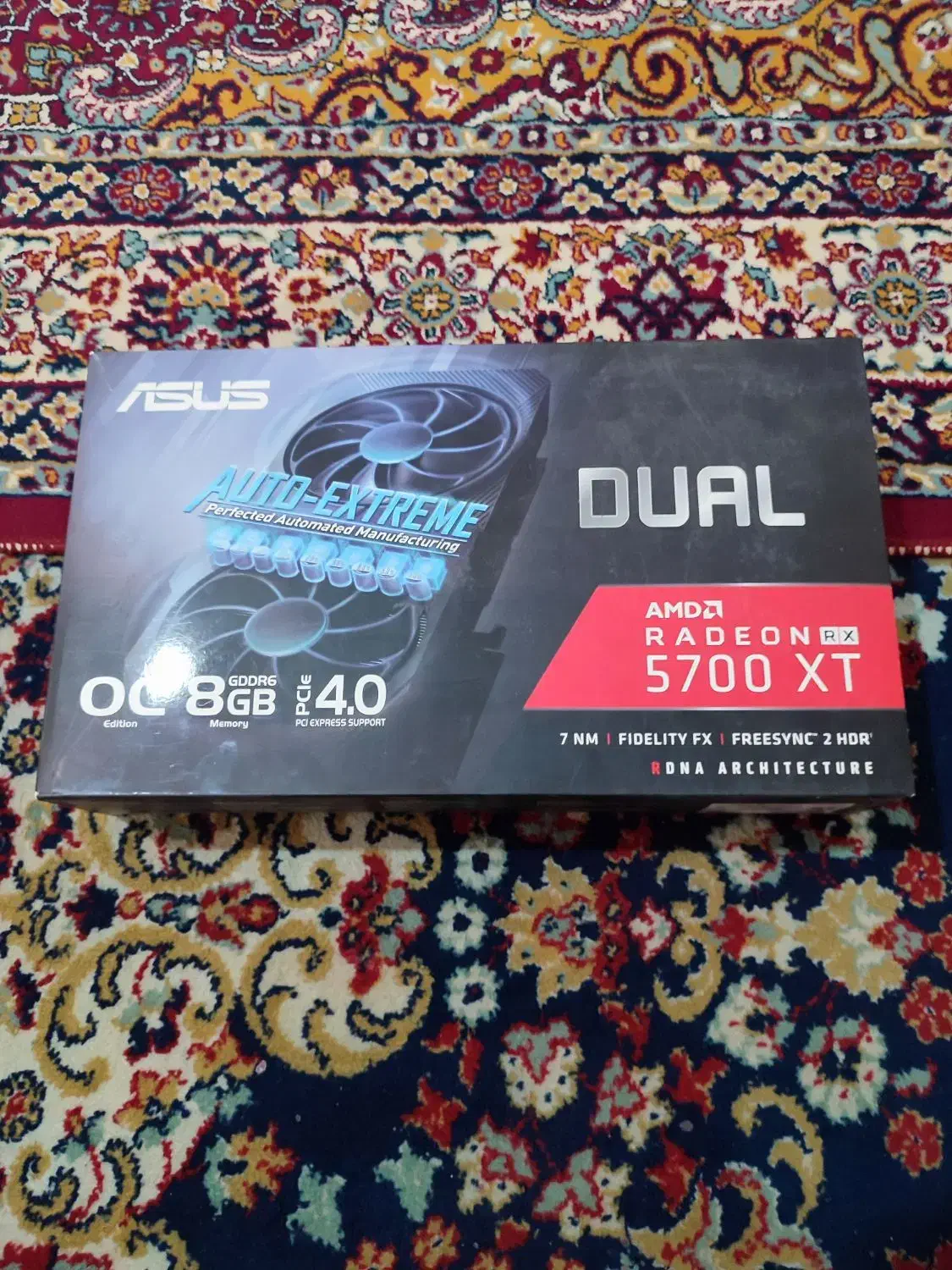 کارت گرافیک amd مدل asus rx 5700 xt|قطعات و لوازم جانبی رایانه|ایذه, |دیوار