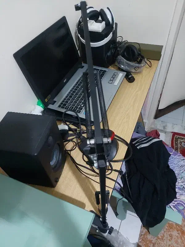 پایه میکروفون استودیویی|صوتی و تصویری|تهران, شمیران‌نو|دیوار