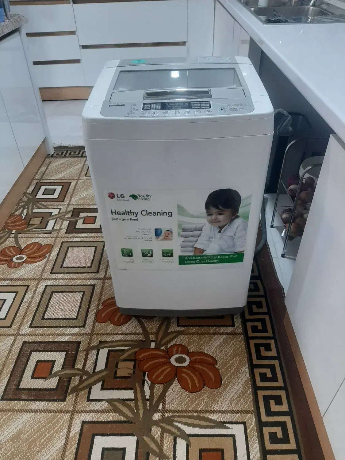 لباسشویی ال جی درب بالا|ماشین لباسشویی و خشککن لباس|شیراز, کوشک میدان|دیوار