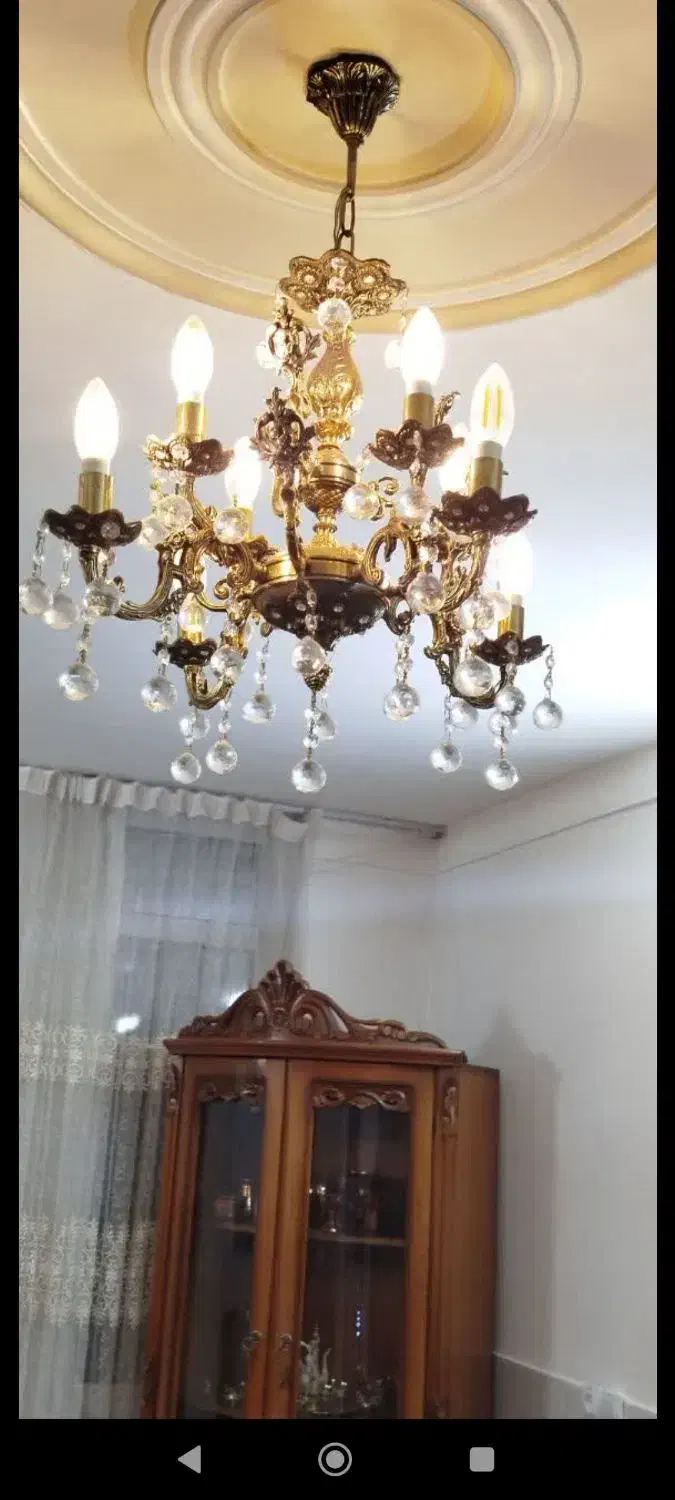 لوستر|لوستر و چراغ آویز|زنجان, |دیوار