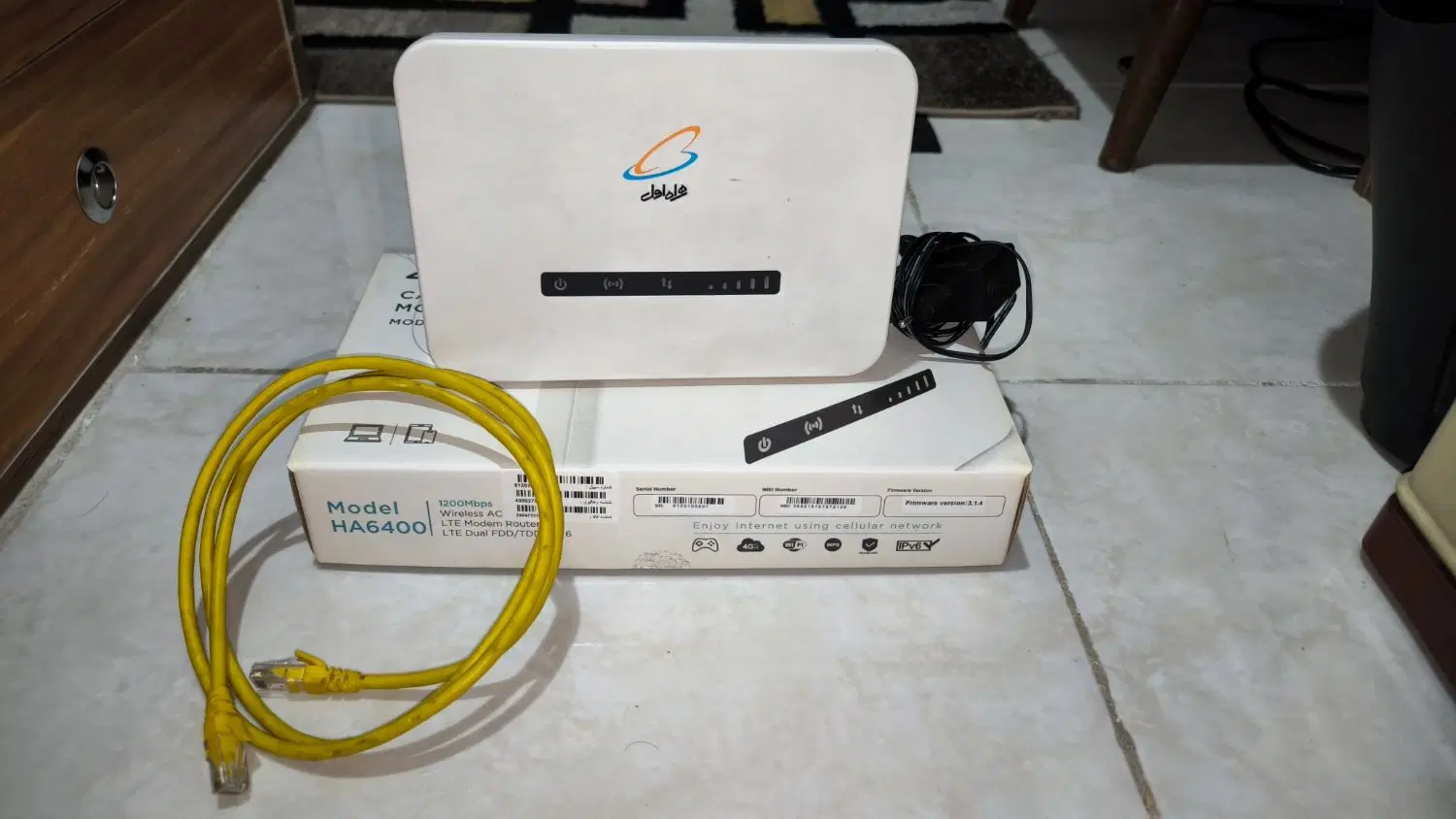 مودم TD-LTE همراه اول مدل HA6400|مودم و تجهیزات شبکه|تهران, آذربایجان|دیوار
