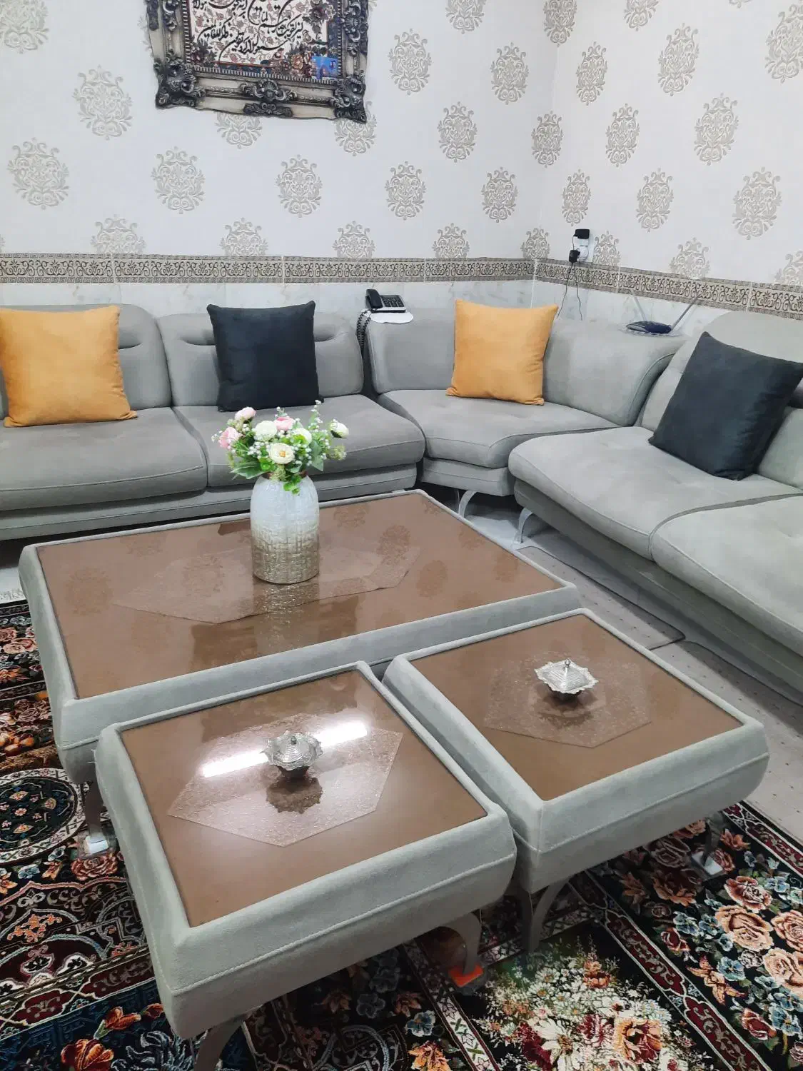 مبل راحتی استیل|مبلمان خانگی و میز عسلی|ورامین, ورامین|دیوار