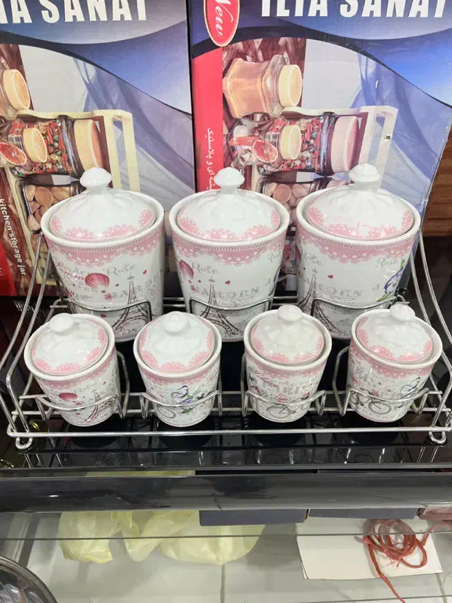 ست پاسماوری چینی|ظروف سرو و پذیرایی|میاندوآب, |دیوار