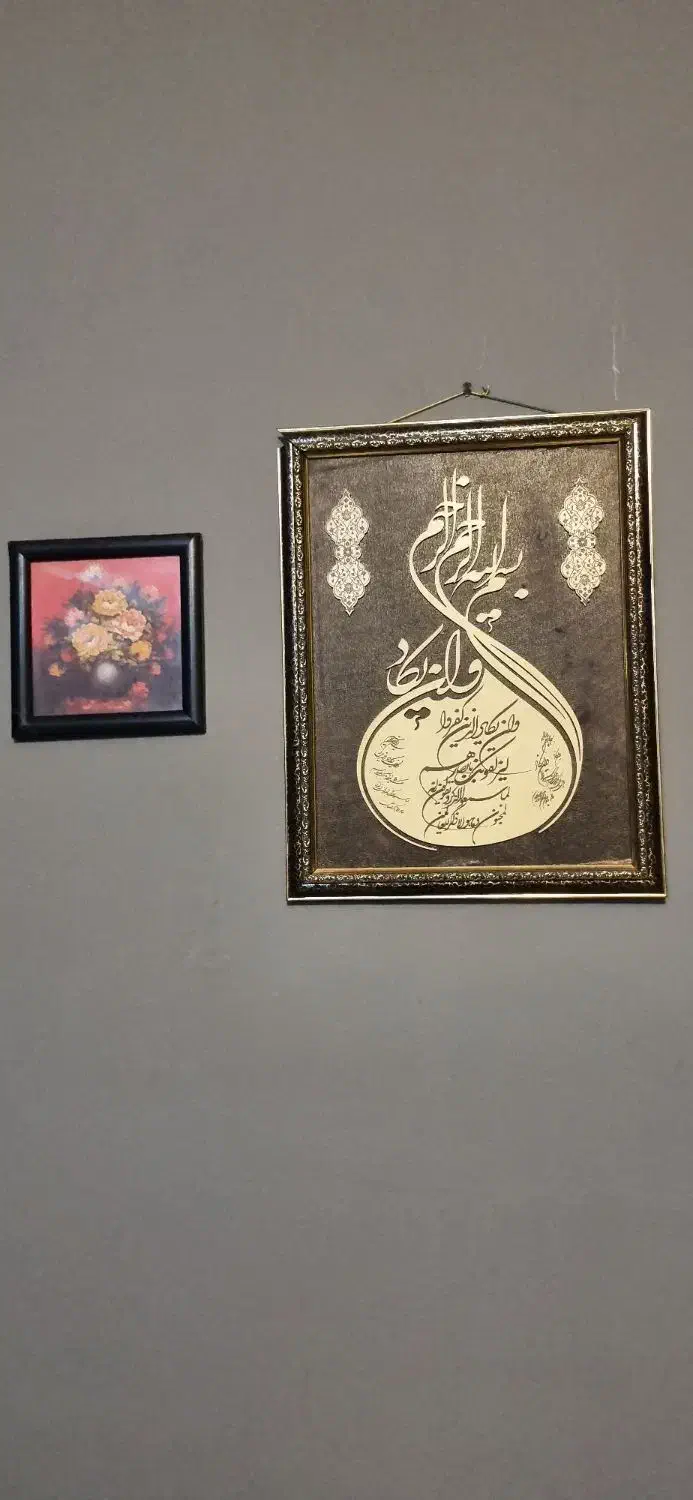 تابلو قاب عکس گل گلدان ست رومیزی اداری ساعت دیواری|تابلو، نقاشی، عکس|کرج, کرج نو|دیوار