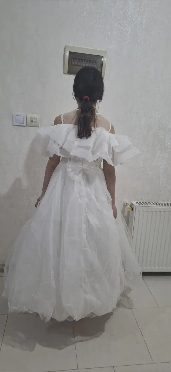 لباس عروسی بچه گانه|لباس|محمدیه-قزوین, |دیوار