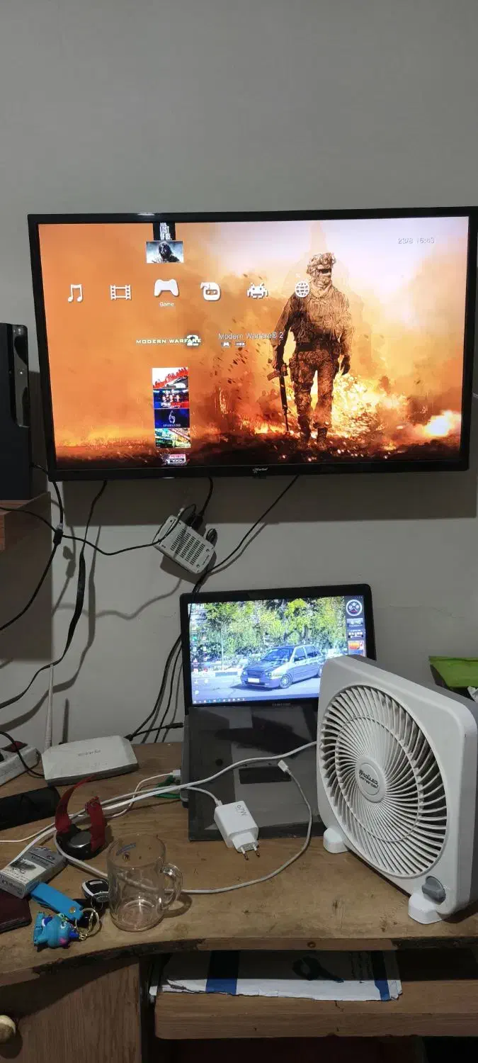 پلی استیشن ۳ دو دسته کپی خور PS3 Slim 320 gig|کنسول، بازی ویدئویی و آنلاین|تهران, تهرانسر شرقی|دیوار