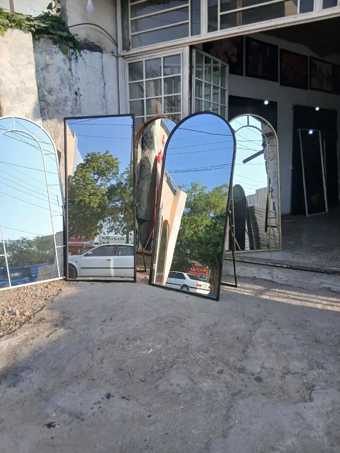 آینه قدی|آینه|ایذه, |دیوار