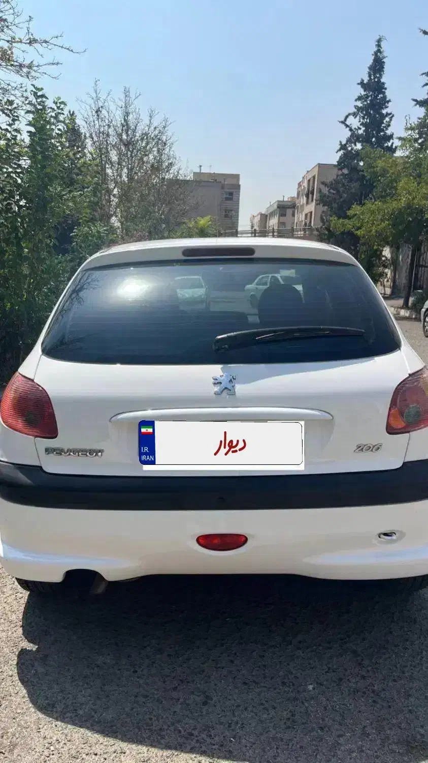 ۲۰۶ اتومات ۱۳۹۱|خودرو سواری و وانت|تهران, باغ فیض|دیوار