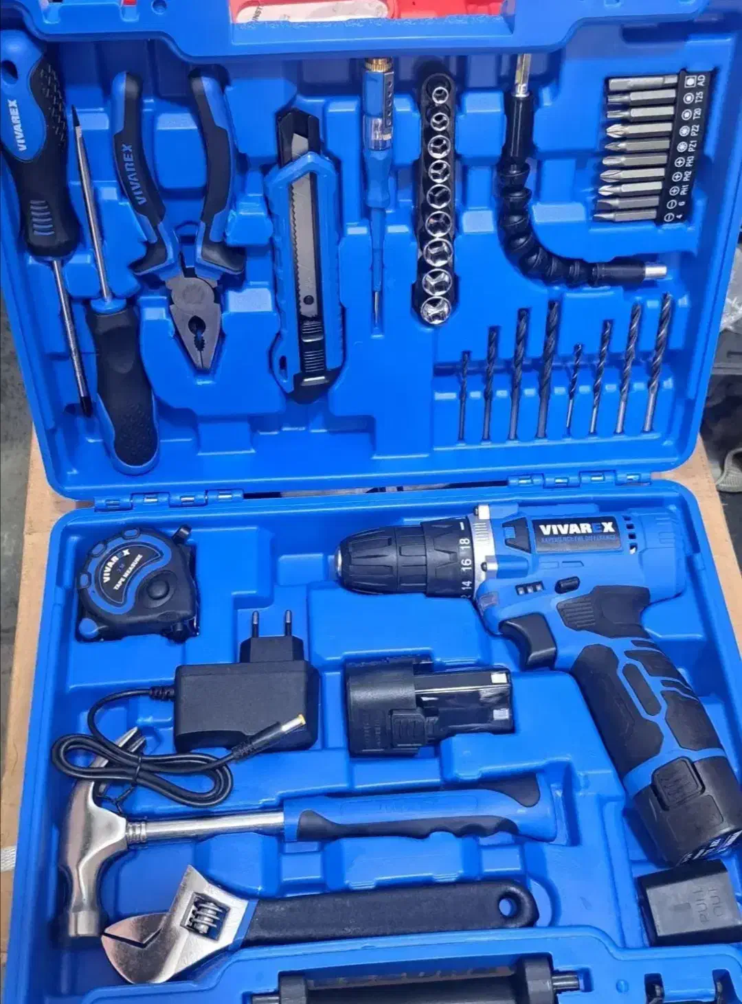 کیت دریل شارژی ویوارکس با لوازم کامل|ابزارآلات|اصفهان, کشاورزی|دیوار