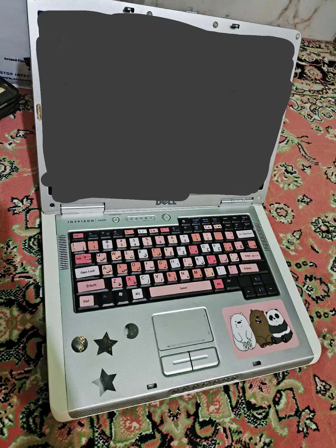 لپ تاپ DELL INSPIRON 6400|رایانه همراه|تهران, فدک|دیوار
