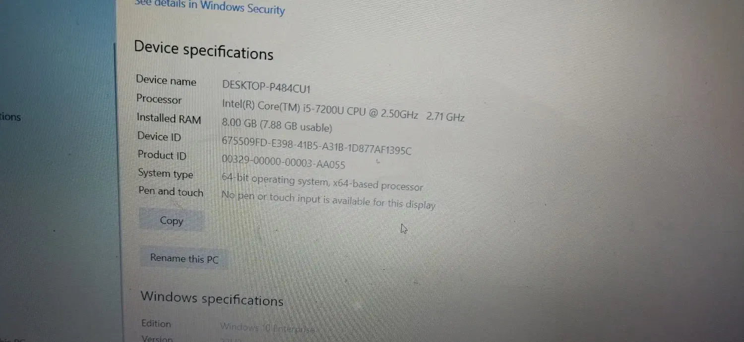لب تاب Lenovo i5 نسل هفتم و hp|رایانه همراه|خرمآباد, |دیوار