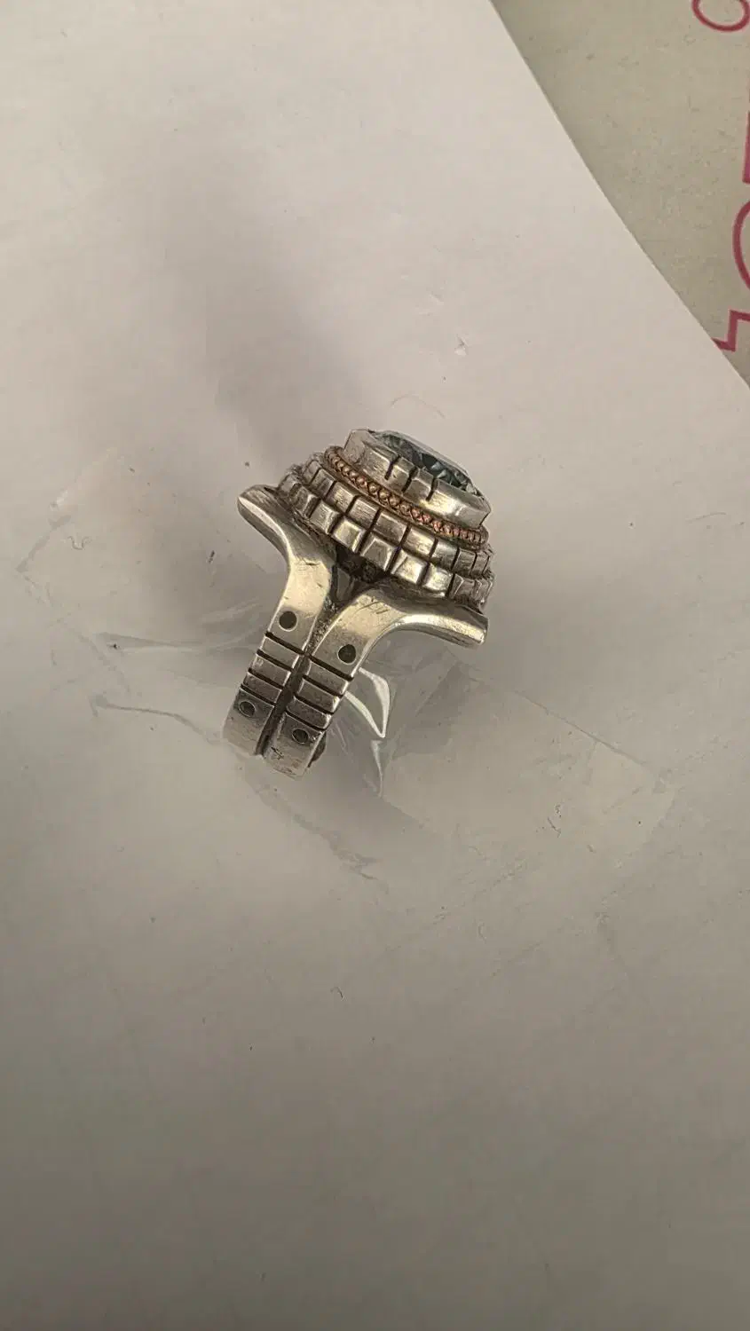 انگشتر مردانه موزانایت سبز تبریز|جواهرات|تهران, فرمانیه|دیوار