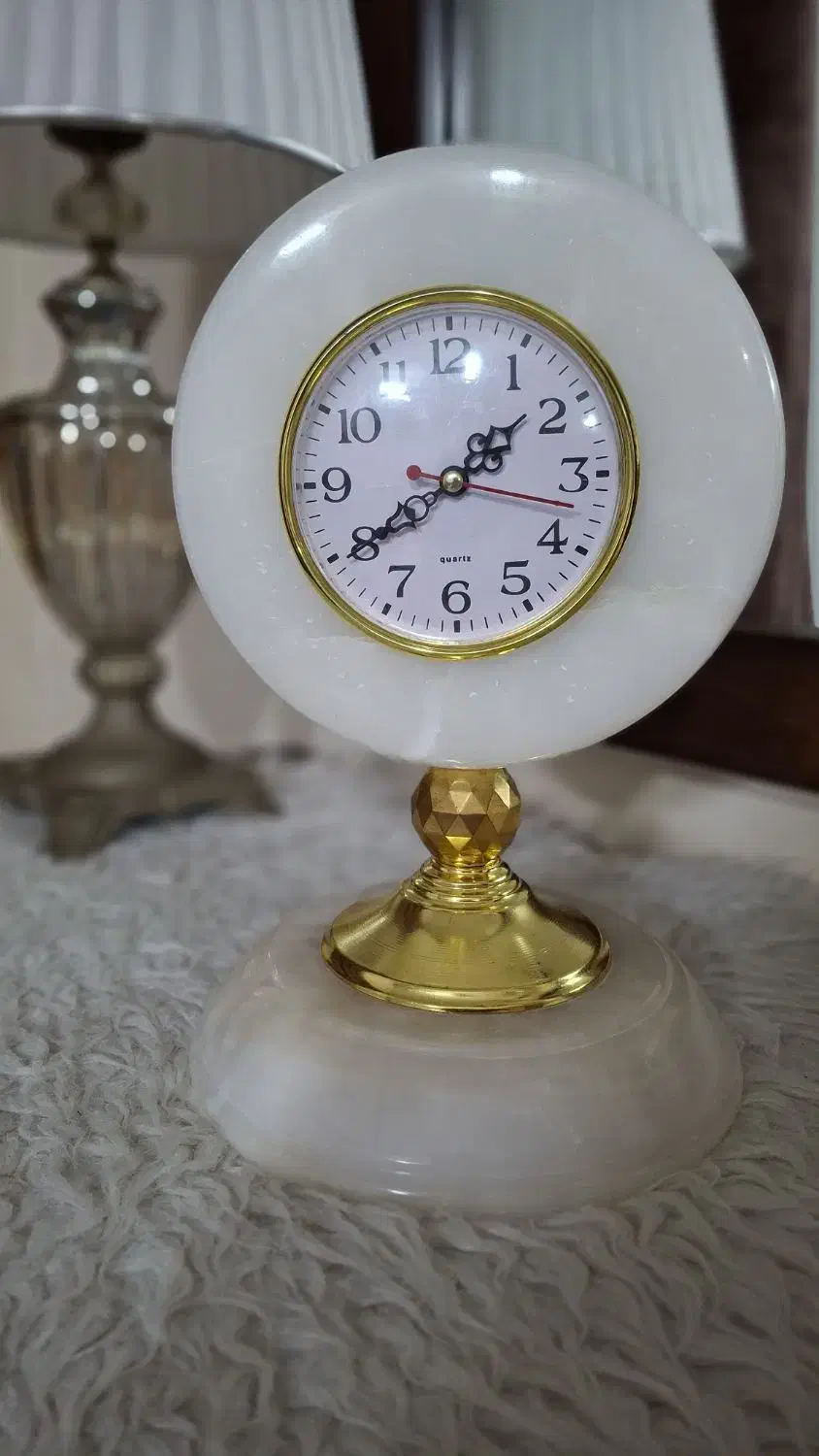 ساعت رومیزی سنگی نو|ساعت دیواری و تزئینی|مشهد, سرافرازان|دیوار