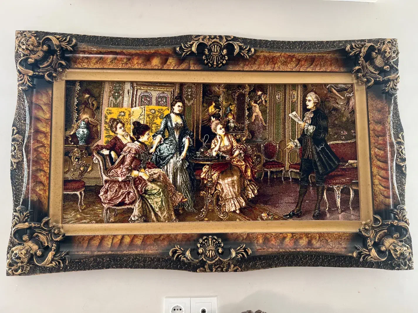 تابلو فرش ماشینی|تابلو فرش|تربت جام, فاز ۱ فرهنگیان|دیوار