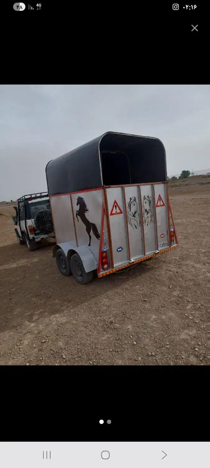 اسبکش دو اسبه|اسب و تجهیزات اسب‌سواری|نوبران, |دیوار