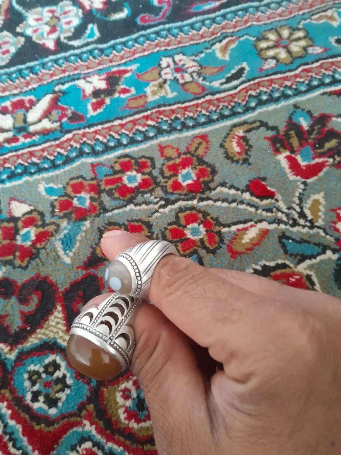 انگشتر نقره|جواهرات|سبزوار, طبرسی (جعفرآباد)|دیوار