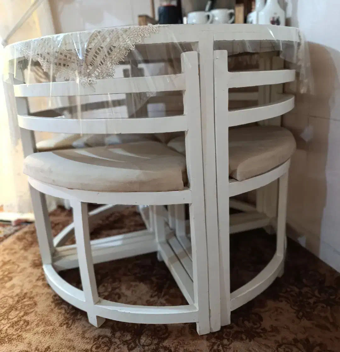 میز ناهار خوری کم جا|میز و صندلی غذاخوری|شهرکرد, |دیوار