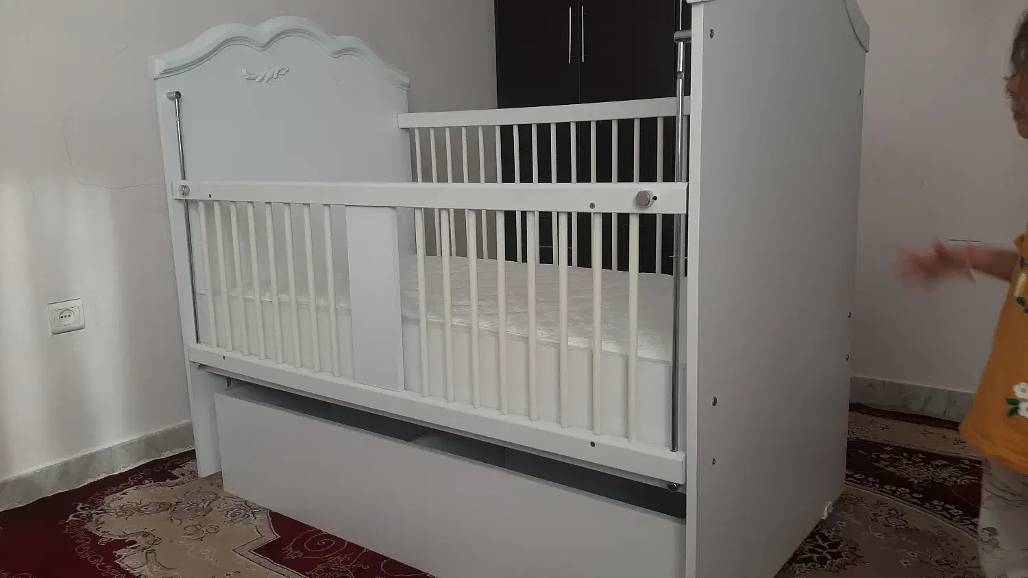 تخت گهواره ای کودک آپادانا|اسباب و اثاث بچه|بوکان, |دیوار