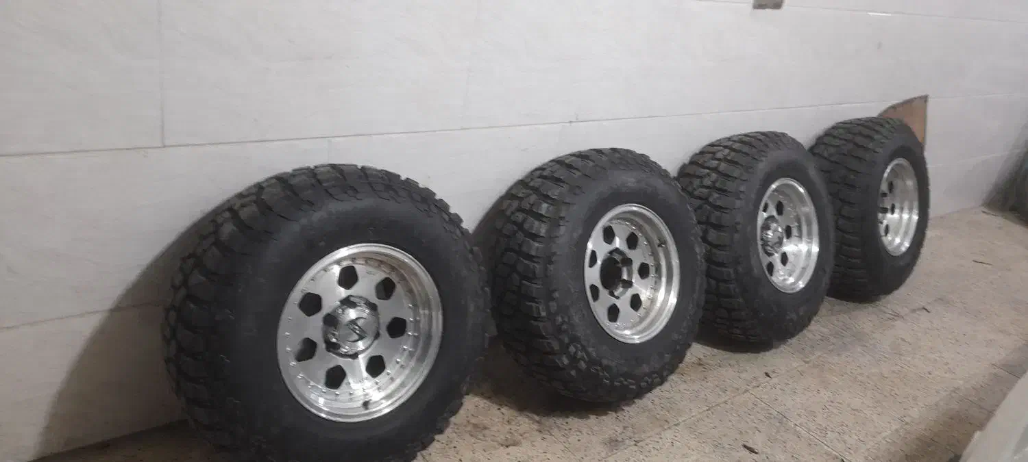 رینگ و لاستیک آفرود|قطعات یدکی و لوازم جانبی|ملایر, |دیوار