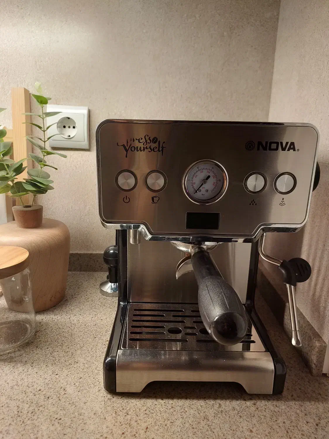 اسپرسو ساز نیمه صنعتی نوا|سماور، چایساز، قهوهساز|کرج, دهقان ویلا|دیوار