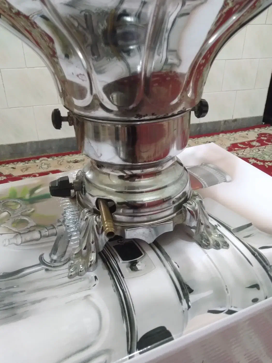 سماور گازسوز|سماور، چایساز، قهوهساز|معصومیه, |دیوار