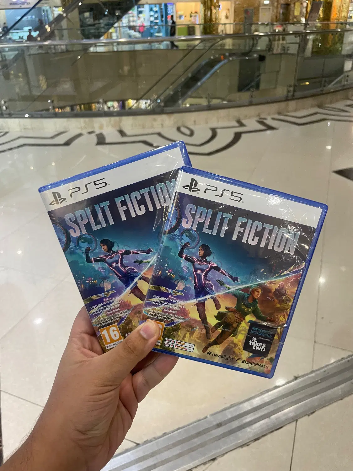 دیسک Split fiction Ps5 پلمپ|کنسول، بازی ویدئویی و آنلاین|مشهد, کوه سنگی|دیوار