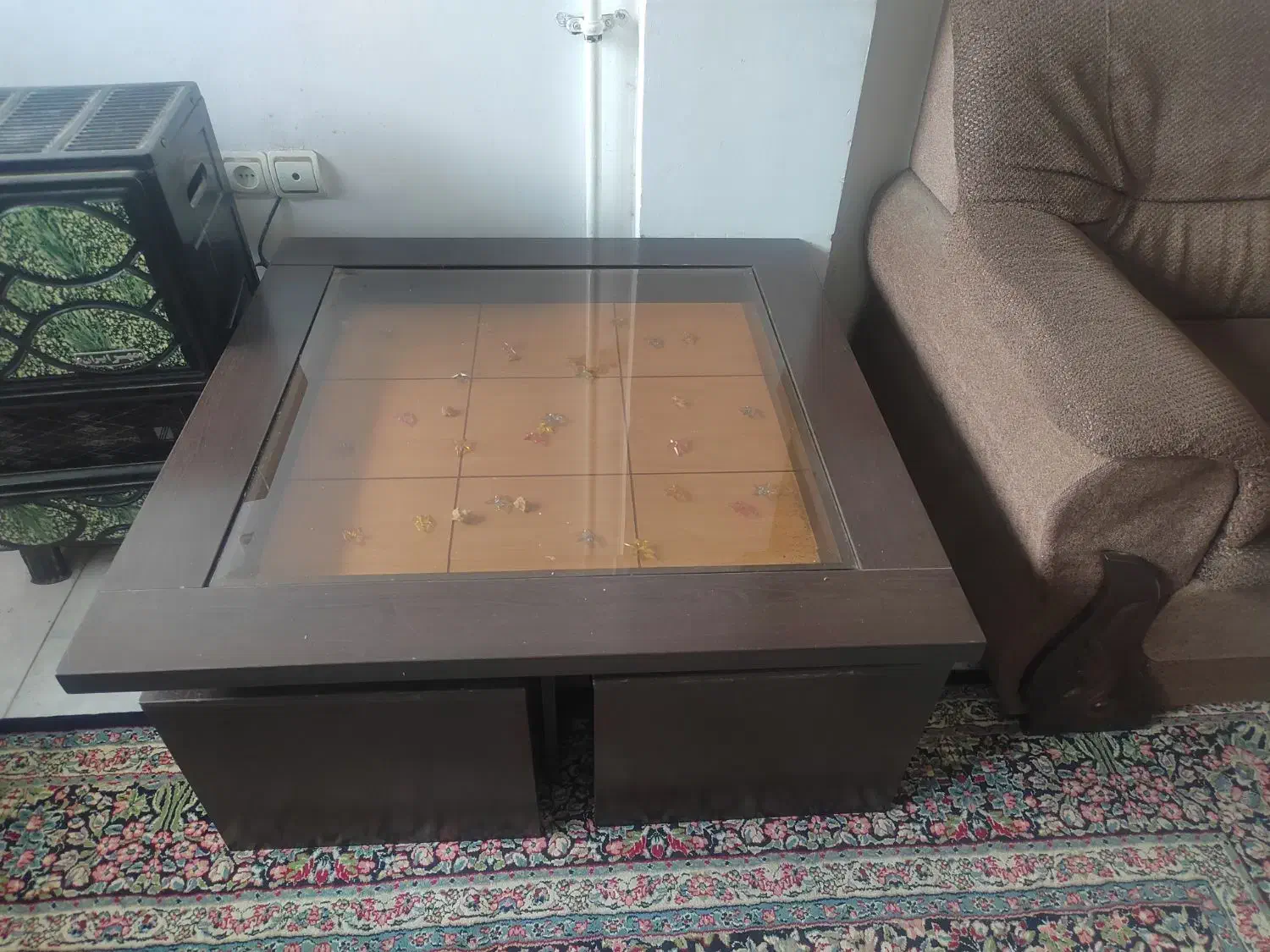 مبل 7 نفره بهار نارنج با میز وسط و عسلی|مبلمان خانگی و میز عسلی|ارطه, |دیوار