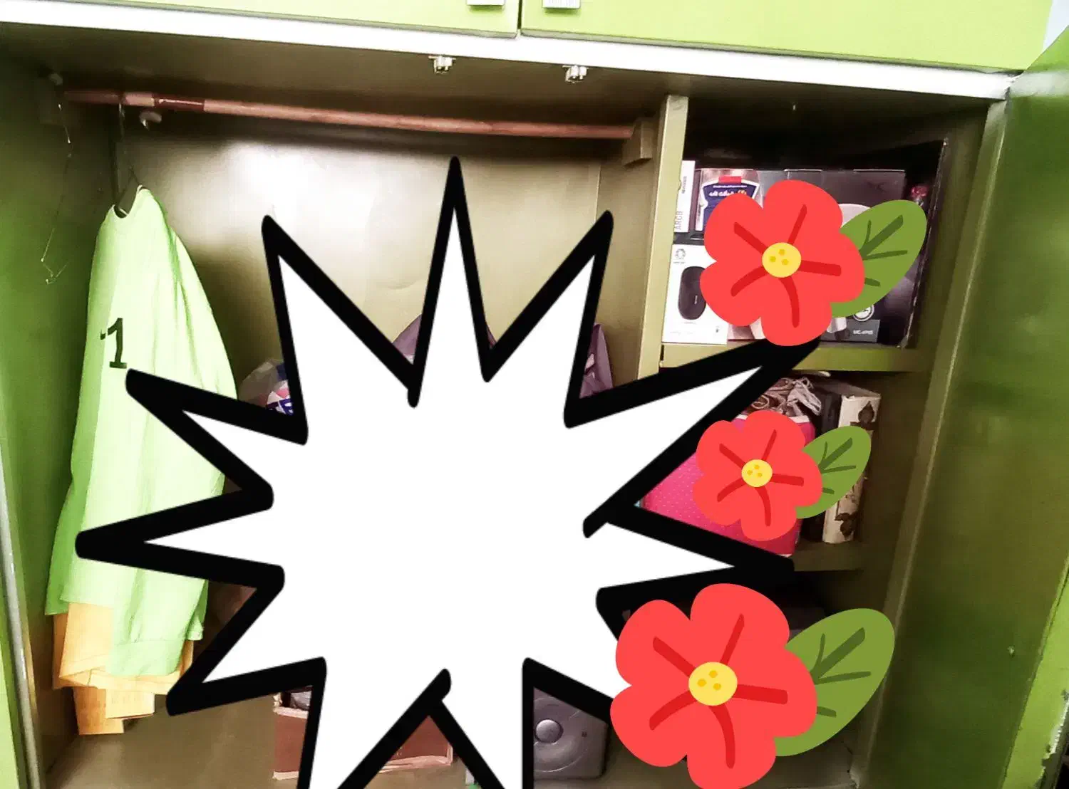 کمدفلزی|جاکفشی، کمد، دراور|بیرجند, |دیوار