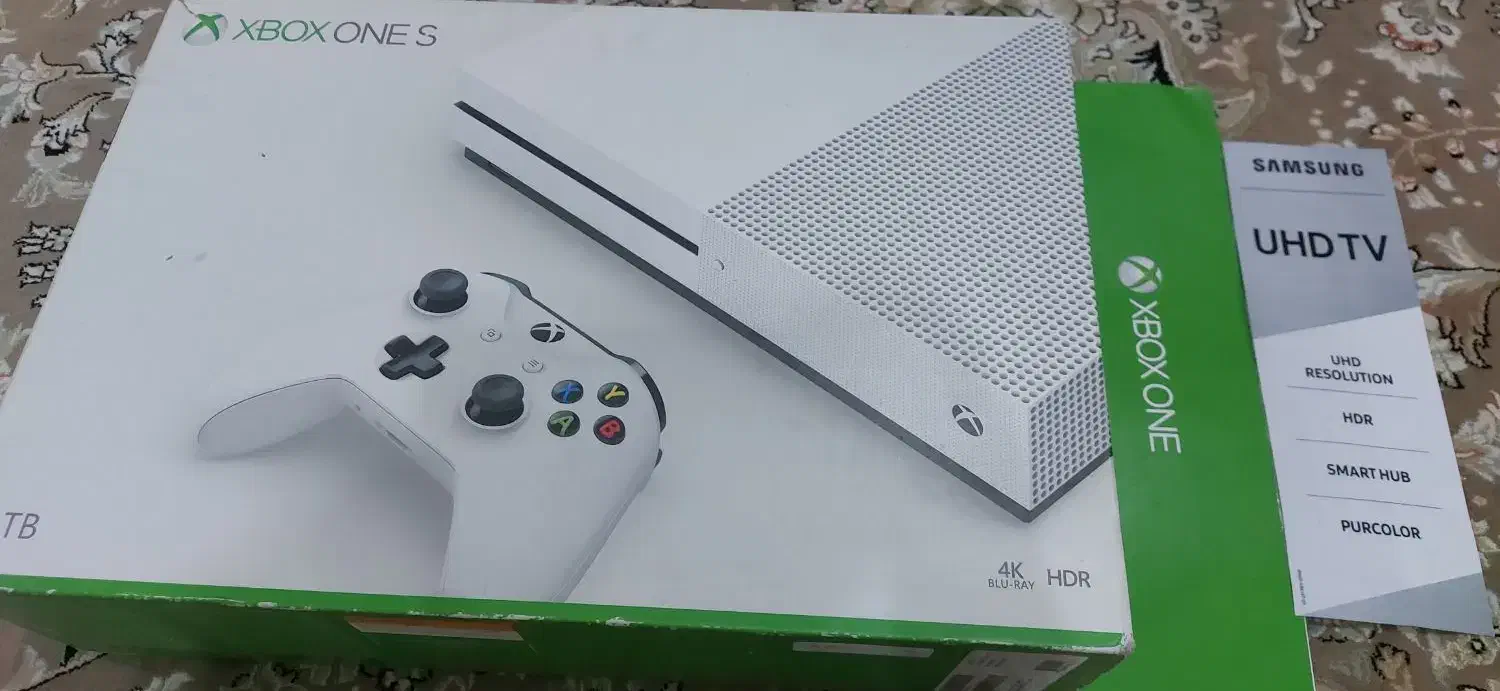 Xbox one s 1T ایکس باکس وان اس|کنسول، بازی ویدئویی و آنلاین|اصفهان, ملک‌شهر|دیوار
