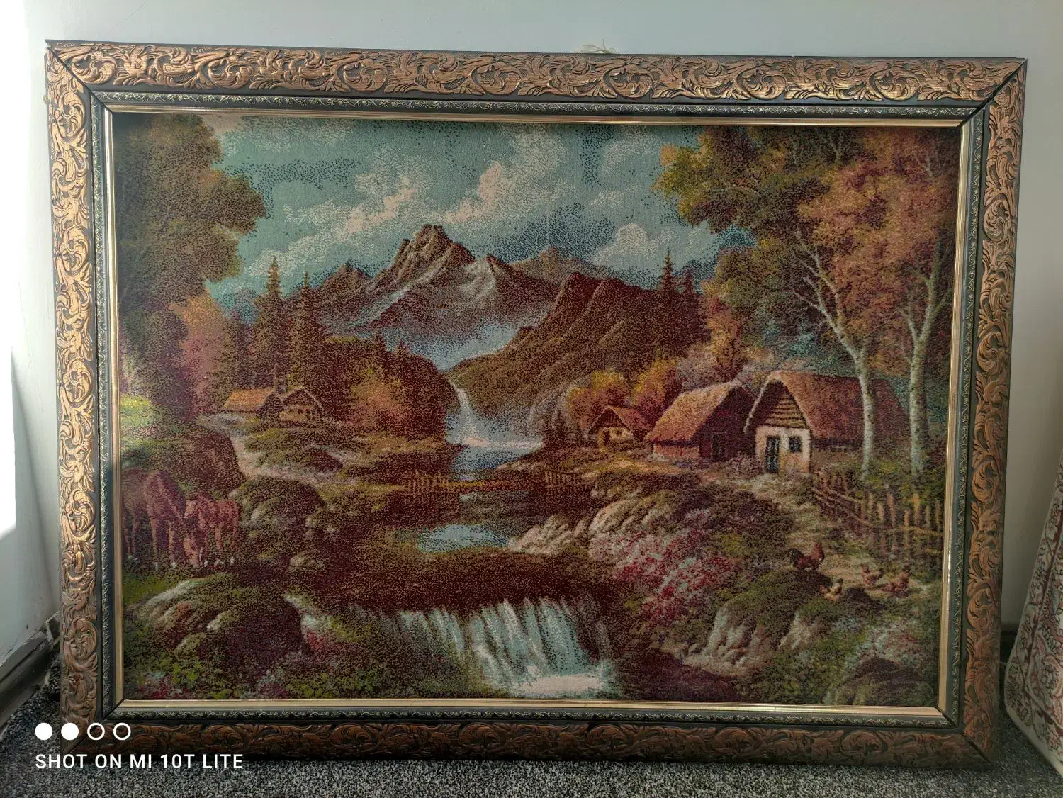 تابلو فرش|تابلو فرش|میانه, |دیوار