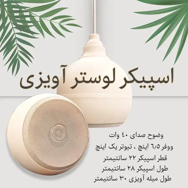 اسپیکر باند لوستر آویزی کافه رستوران فروشگاه|سیستم صوتی خانگی|تهران, فردوسی|دیوار