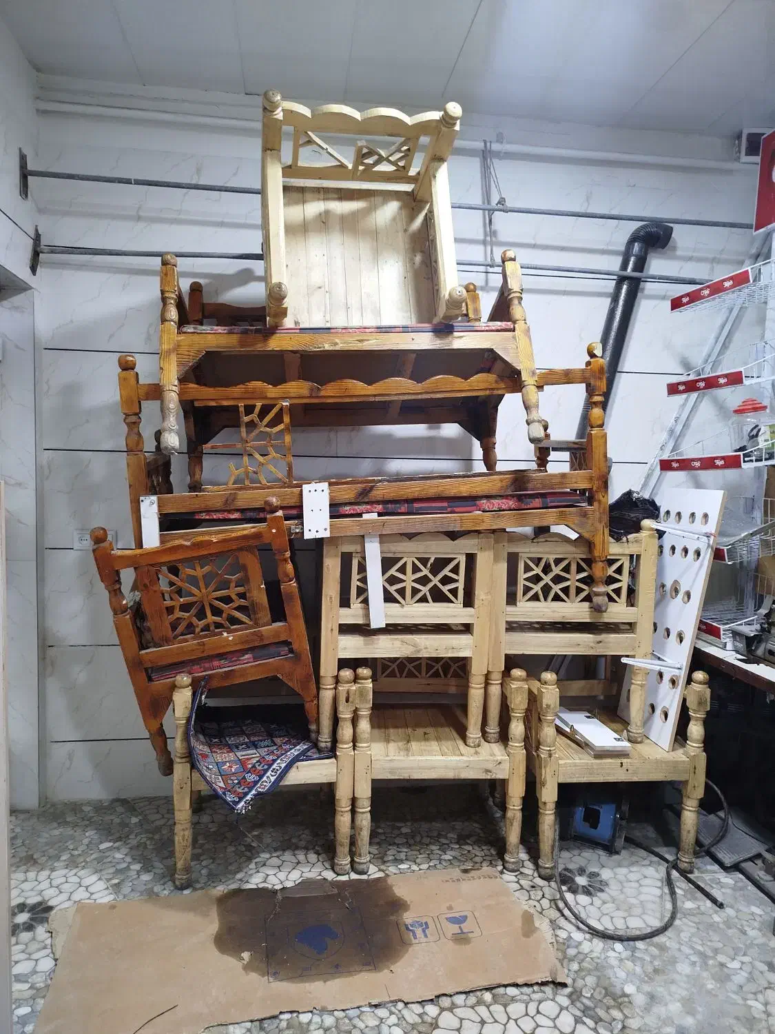 صندلی و میز کار|صندلی و نیمکت|کوهدشت, |دیوار