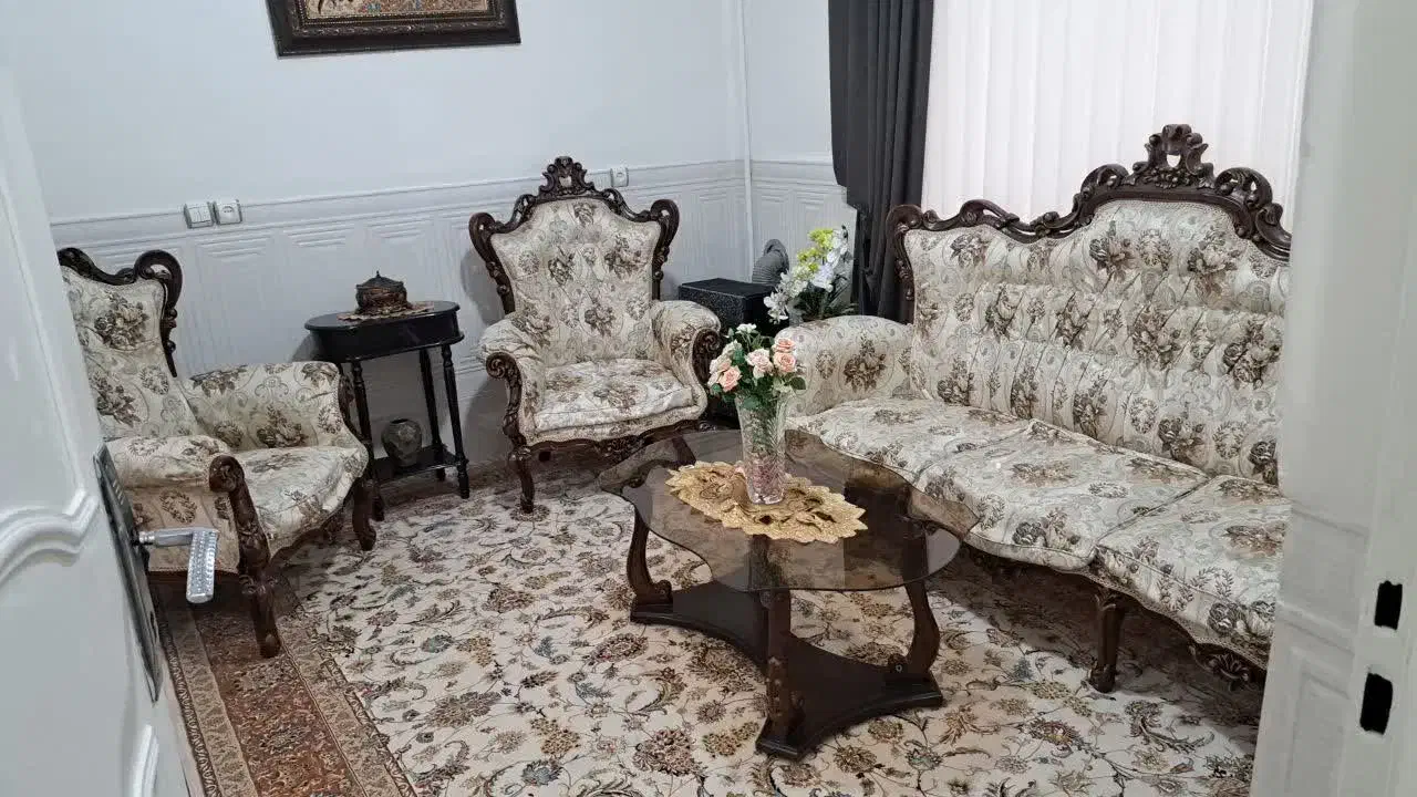 فروش مبلمان استیل ۹ نفره|مبلمان خانگی و میز عسلی|تهران, مینای شمالی (مخبر)|دیوار