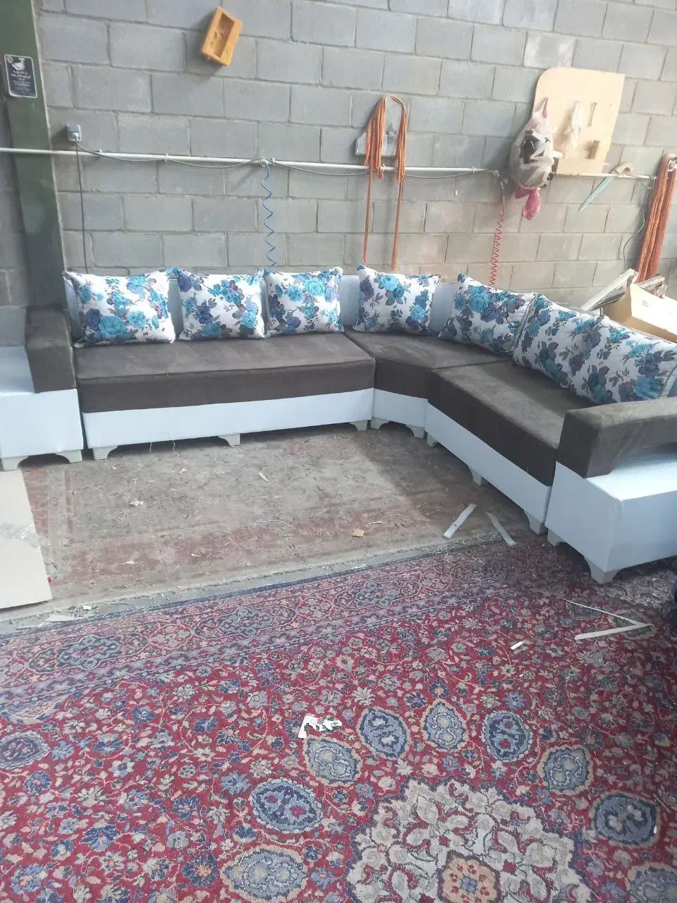 مبل راحتی ال /پارچه های با کیفـیت- رنگ های جذاب|مبلمان خانگی و میز عسلی|تهران, شهرک شریفی|دیوار