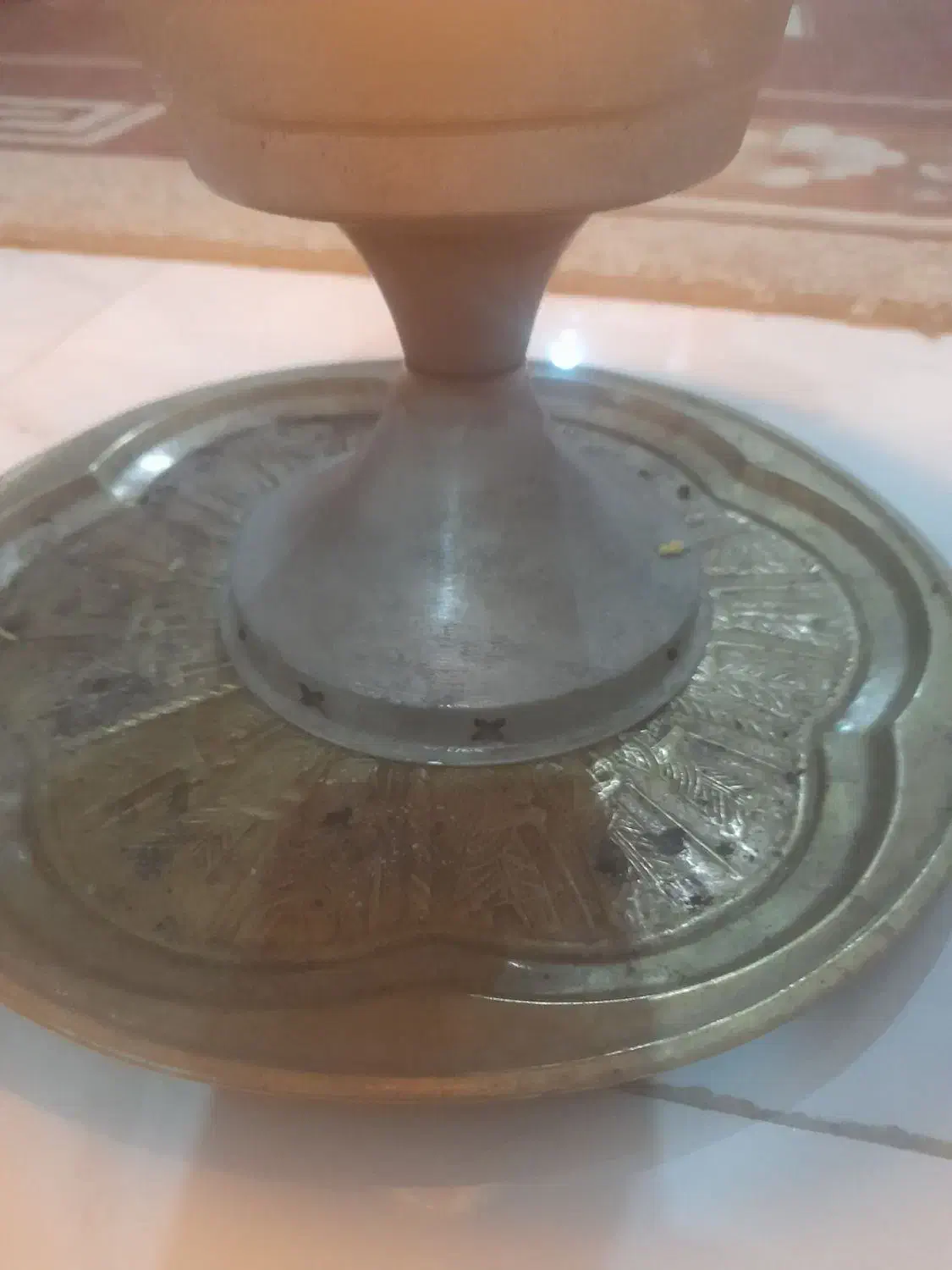 لمپا قدیمی برنج|لامپ و چراغ|گرگان, |دیوار