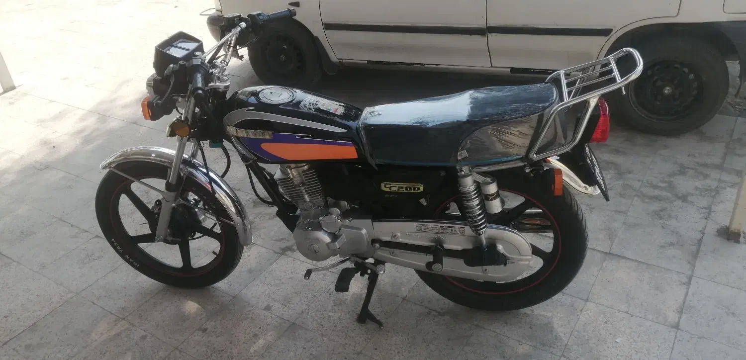 موتور احسان 200|موتورسیکلت|قلعه گنج, |دیوار