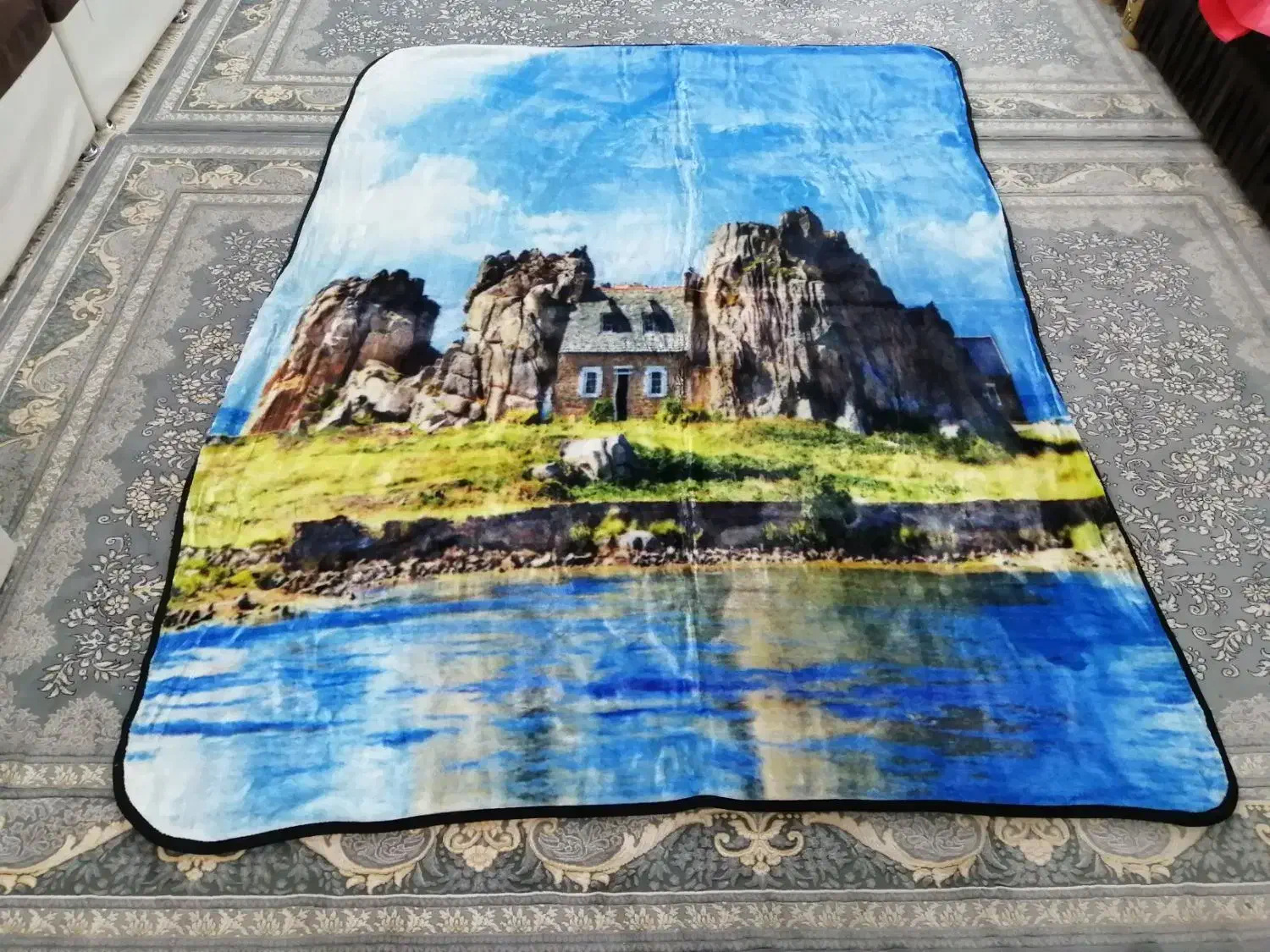 پتو|رختخواب، بالش، پتو|آباده, |دیوار