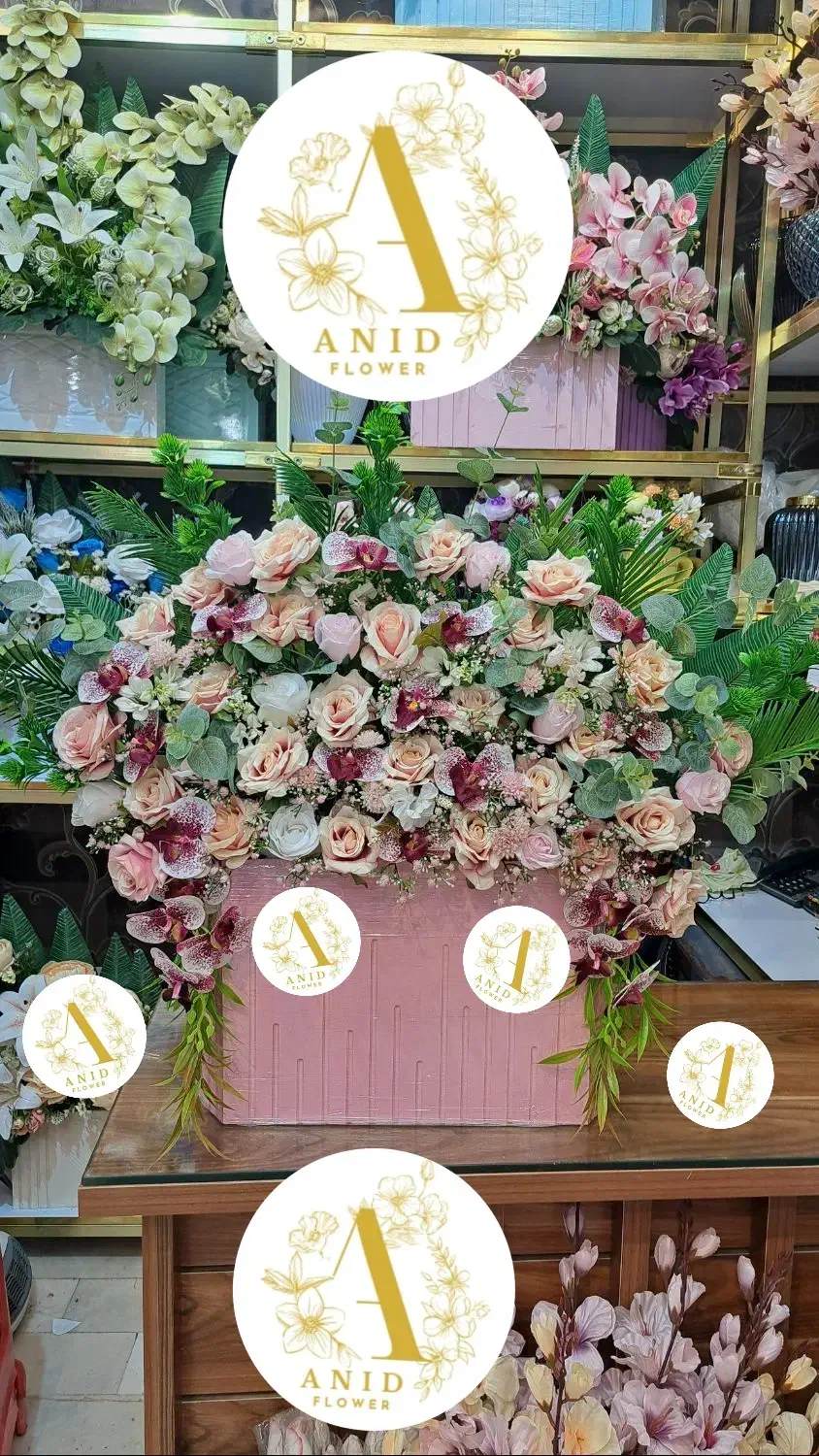 گل مصنوعی|گل مصنوعی|تبریز, |دیوار