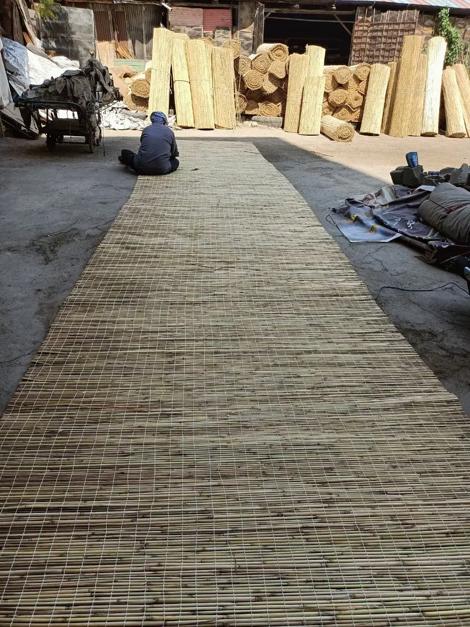 حصیر های چوبی سنتی همه ابعاد کلی و جزئی|صنایع دستی و سایر لوازم تزئینی|تهران, مولوی|دیوار