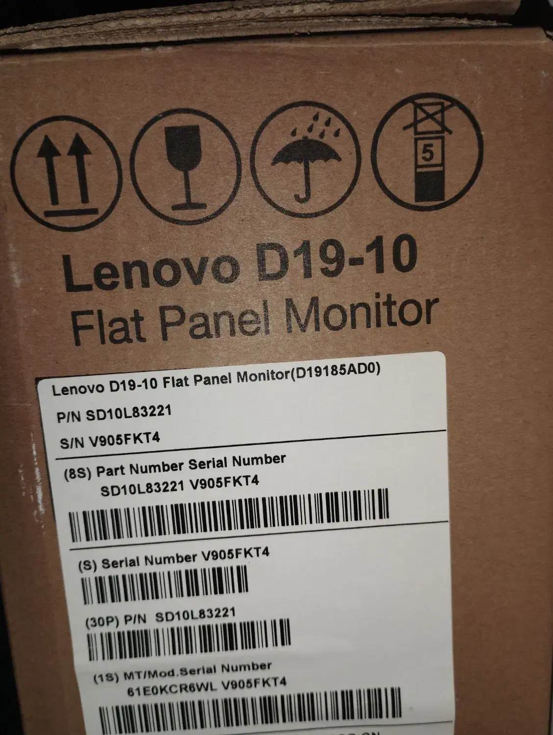 مانیتور lenovo d19-10|قطعات و لوازم جانبی رایانه|شریف‌آباد, |دیوار