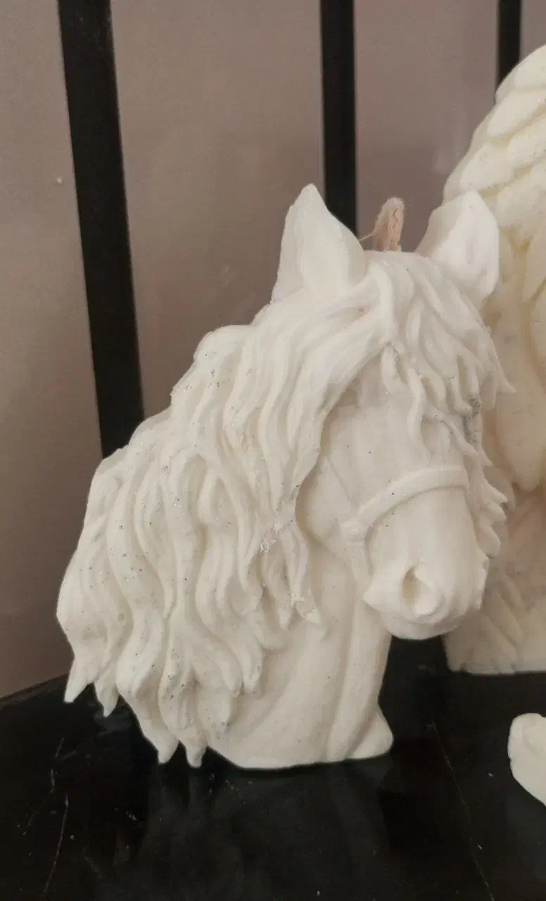 شمع دست‌ساز اسب ، نماد سال ۱۴۰۵|صنایع دستی و سایر لوازم تزئینی|بابلسر, |دیوار