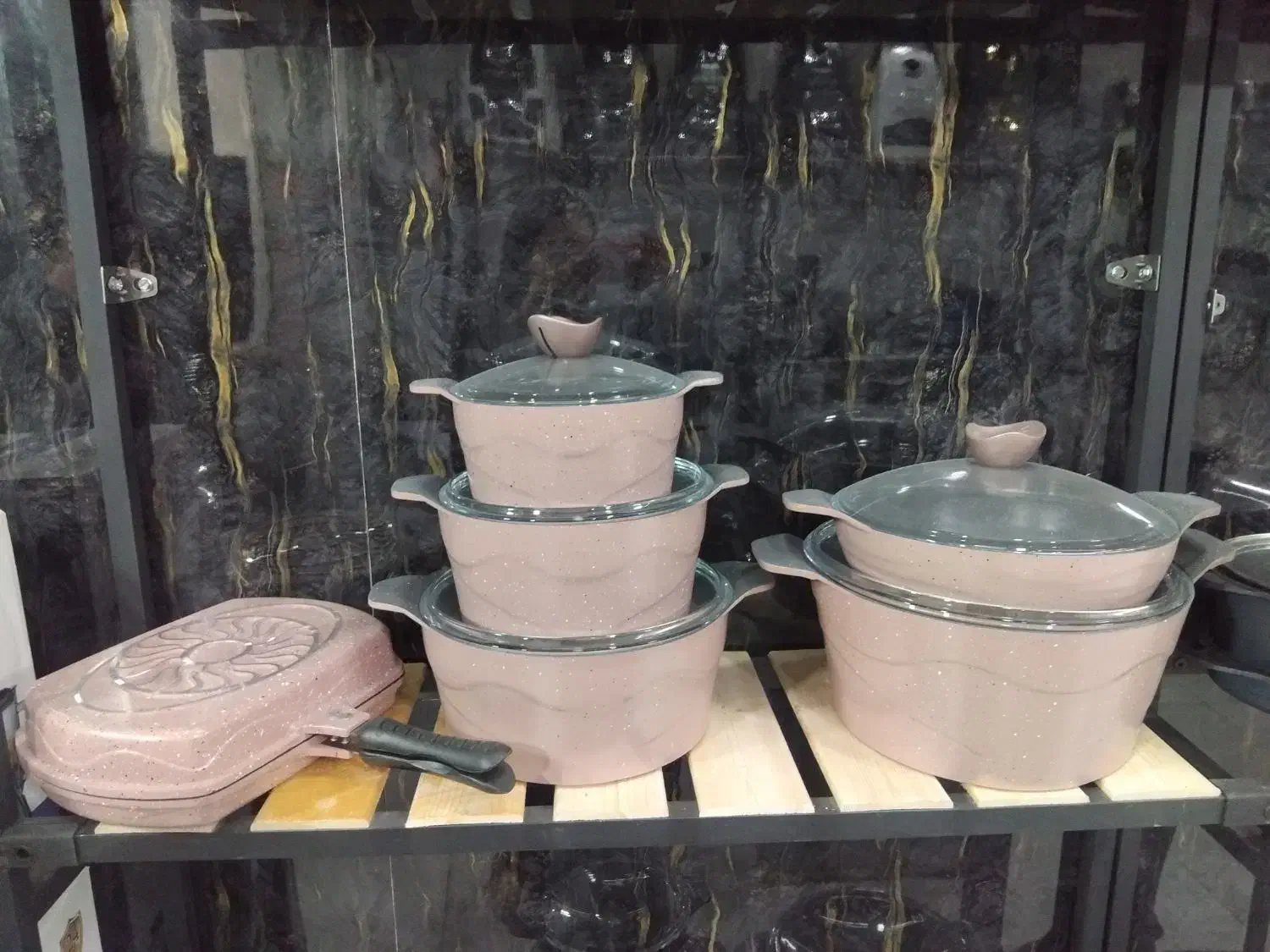 سرویس قابلمه 18پارچه یوریست اصل آلمان اقساطی|ظروف پختوپز|مشهد, طلاب|دیوار