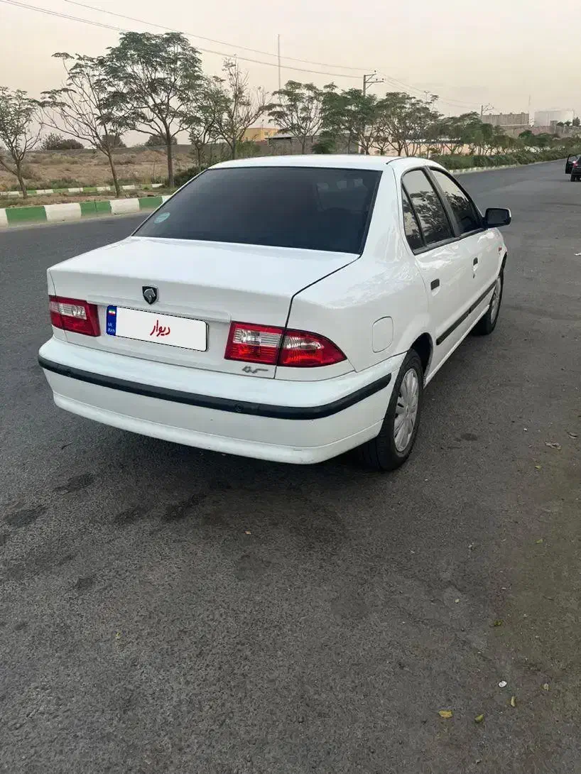 سمند lx مدل ۹۹، بدون رنگ ، سفید ، فوق العاده تمیز|خودرو سواری و وانت|قم, خداکرم|دیوار
