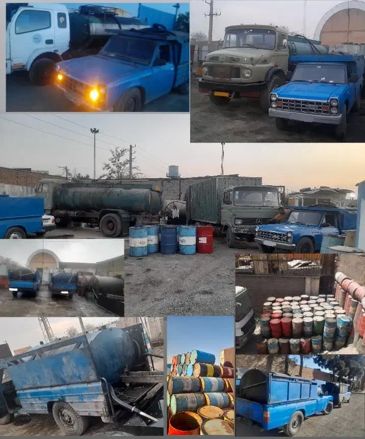 جمع آوری روغن سوخته ماشین آلات صنعتی (نقدی)|عمده‌فروشی|تهران, فتح|دیوار